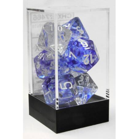 SET COMPLET NEBULA BLEU FONCÉ/BLANC