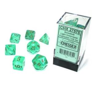 7 DES VERT CLAIR FLUORESANT