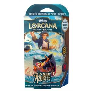 LORCANA DECK DE DEMARRAGE SIXIEME CHAPITRE MER AZURITE TIGROU & HAWKINS