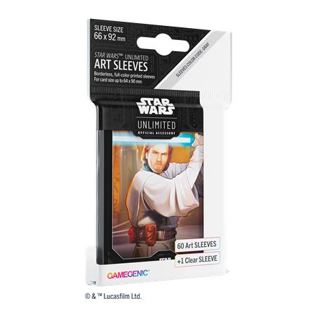 SW UNLIMITED ART SLEEVES : OBI-WAN KENOBI