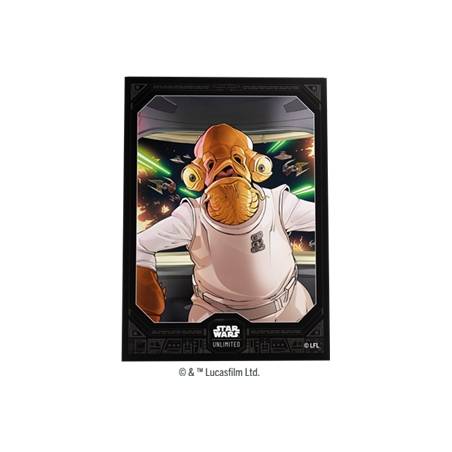 GG SW UNLIMITED ART SLEEVES : AMIRAL ACKBAR