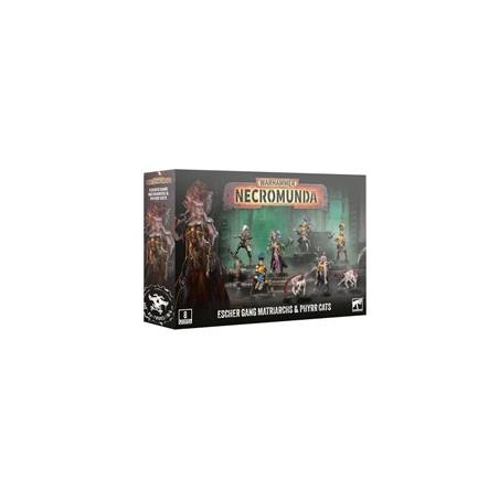 WARHAMMER NECROMUNDA : ESCHER - GANG MATRIARCHS & PHYRR CATS