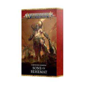 WARHAMMER AGE OF SIGMAR - CARTES DE CHARTES : SONS OF BEHEMAT