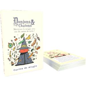 DONJONS & CHATONS : CARTES DE MIAGIE