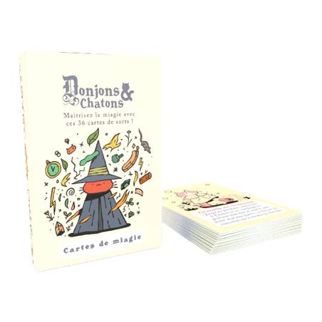 DONJONS & CHATONS : CARTES DE MIAGIE