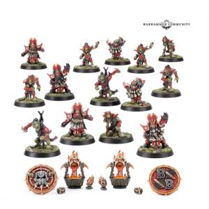 BLOOD BOWL : CHAOS DWARF TEAM