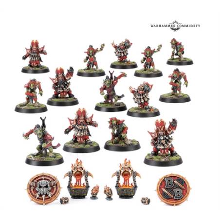 BLOOD BOWL : CHAOS DWARF TEAM