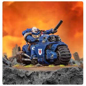 WARHAMMER 40K : SPACE MARINES - OUTRIDER SQUAD