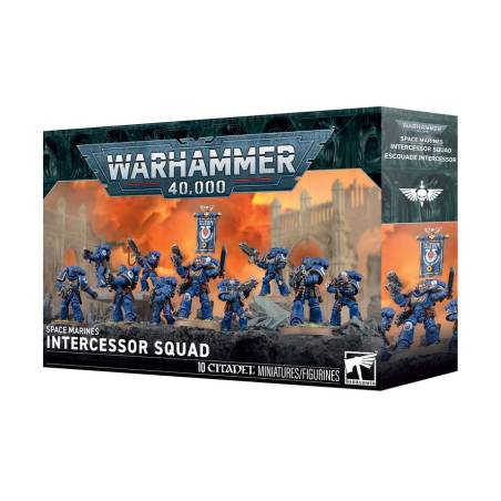 WARHAMMER 40K : SPACE MARINE - INTERCESSOR SQUAD 