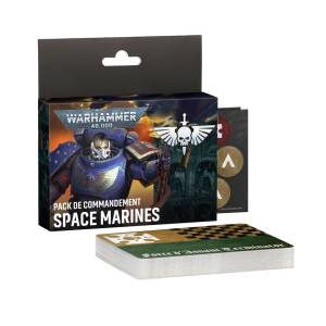 WARHAMMER 40K : SPACE MARINE - COMMAND PACK FR