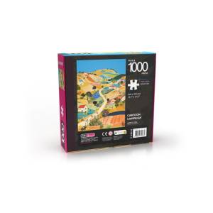 PUZZLE 1000 PIECES - CARTOON CAMPAIGN