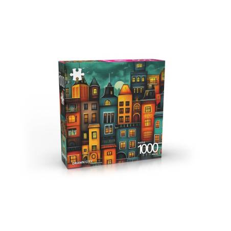 PUZZLE ABI 1000 PIECES - DRAWN CITY