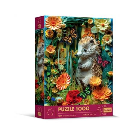 PUZZLE TREFL 1000 PIECES - PAPER HEDGEHOG