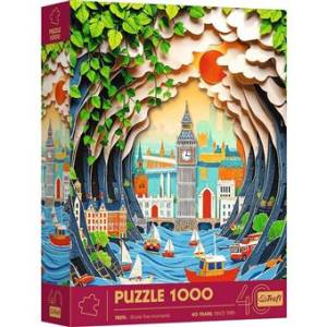 PUZZLE TREFL 1000 PIECES - PAPER LONDON