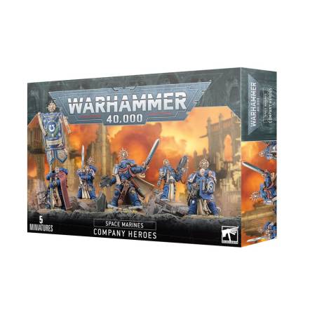 WARHAMMER 40K : SPACE MARINES - HEROS DE COMPAGNIE