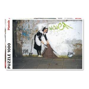 PUZZLE 1000 PIECES -  BANKSY - FEMME DE MENAGE