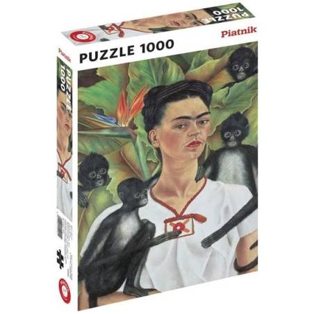 PUZZLE 1000 PIECES -  FRIDA KAHLO - AUTOPORTRAIT