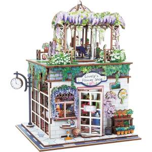 PUZZLE 3D MINI VILLE EN BOIS