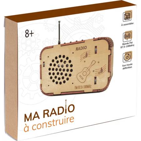 PUZZLE POSTE DE RADIO BOIS