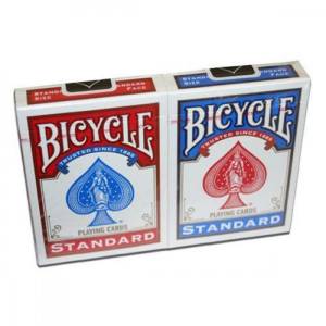 2 JEUX 54 CARTES BICYCLE RIDER