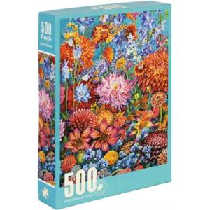 PUZZLE 500 PIECES - FLORAL CHART 