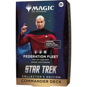 MTG : STAR TREK COLLECTOR COMMANDER DECK : FEDERATION FLEET (EN)
