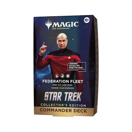 MTG : STAR TREK COLLECTOR COMMANDER DECK : FEDERATION FLEET (EN)
