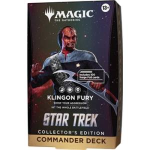 MTG : STAR TREK COLLECTOR COMMANDER DECK : KLINGON FURY (EN)