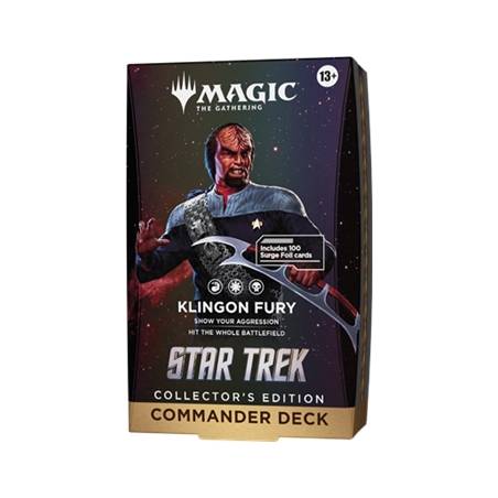 MTG : STAR TREK COLLECTOR COMMANDER DECK : KLINGON FURY (EN)