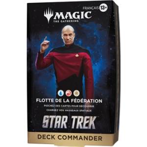 MTG : STAR TREK COMMANDER DECK : FLOTTE DE LA FEDERATION (FR)