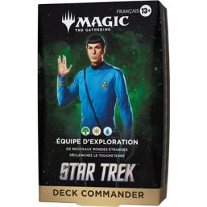 MTG : STAR TREK COMMANDER DECK : EQUIPE D'EXPLORATION (FR)