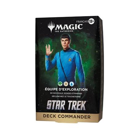 MTG : STAR TREK COMMANDER DECK : EQUIPE D'EXPLORATION (FR)