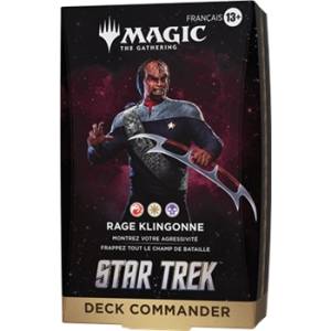 MTG : STAR TREK COMMANDER DECK : RAGE KLINGONNE (FR)