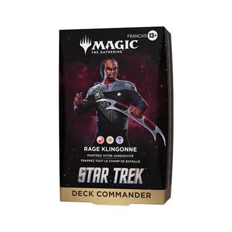 MTG : STAR TREK COMMANDER DECK : RAGE KLINGONNE (FR)