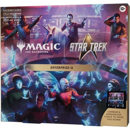 MTG : STAR TREK SCENE BOX - ENTERPRISE-Q EN