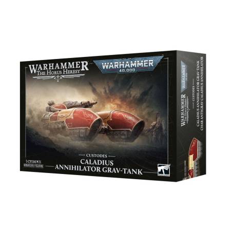 WARHAMMER 40K : ADEPTUS CUSTODES - CHAR ANTIGRAV CALADUS ANNIHILATOR
