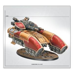 WARHAMMER 40K : ADEPTUS CUSTODES - CHAR ANTIGRAV CALADUS ANNIHILATOR