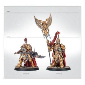 WARHAMMER 40K : ADEPTUS CUSTODES - SODALITE DE GUARDE CUSTODIENS