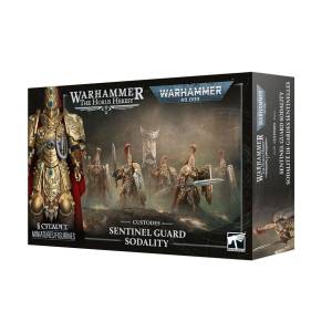 WARHAMMER 40K : ADEPTUS CUSTODES - SODALITE DE GUARDE SENTINELLES