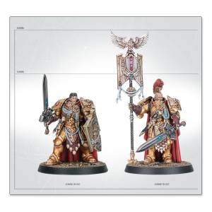 WARHAMMER 40K : ADEPTUS CUSTODES - SODALITE DE GUARDE SENTINELLES