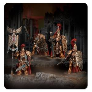 WARHAMMER 40K : ADEPTUS CUSTODES - SODALITE DE GUARDE SENTINELLES