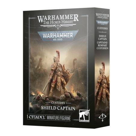 WARHAMMER 40K : ADEPTUS CUSTODES - CAPITAINE-REMPART