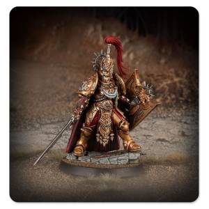 WARHAMMER 40K : ADEPTUS CUSTODES - CAPITAINE-REMPART