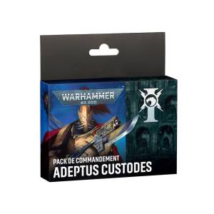 WARHAMMER 40K : ADEPTUS CUSTODES : PACK DE COMMANDEMENT