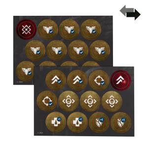 WARHAMMER 40K : ADEPTUS CUSTODES : PACK DE COMMANDEMENT