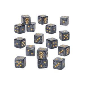 WARHAMMER 40K : ADEPTUS CUSTODES DICE SET
