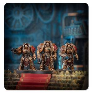 WARHAMMER 40K : ADEPTUS CUSTODES - SODALITE DE TERMINATORS AQUILON