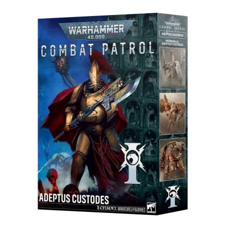 WARHAMMER 40K : COMBAT PATROL - ADEPTUS CUSTODES