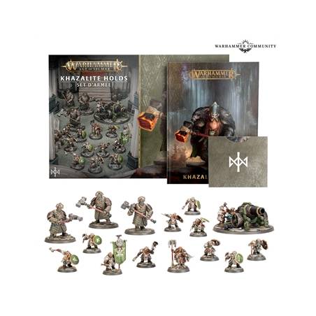 WARHAMMER AGE OF SIGMAR : SET D'ARMEE - KHAZALITE HOLDS (FR)
