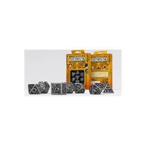 DICE SET METAL STEAMPUNK